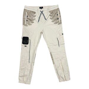 The Hideout Clothing Blossoming Cargo Joggers Beige 3XL Streetwear Limited 300